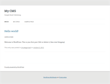 Tablet Screenshot of contentied.com